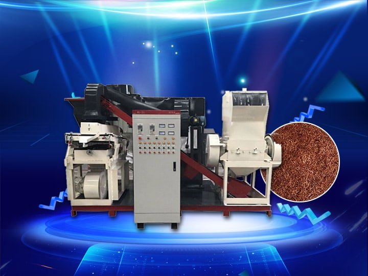 copper granulator machine