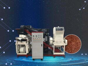 copper wire stripping machine