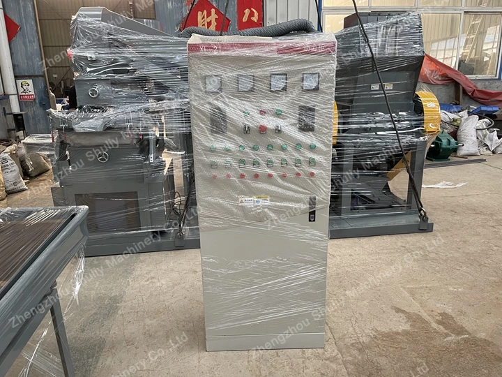 máquina de reciclaje de cables para envío