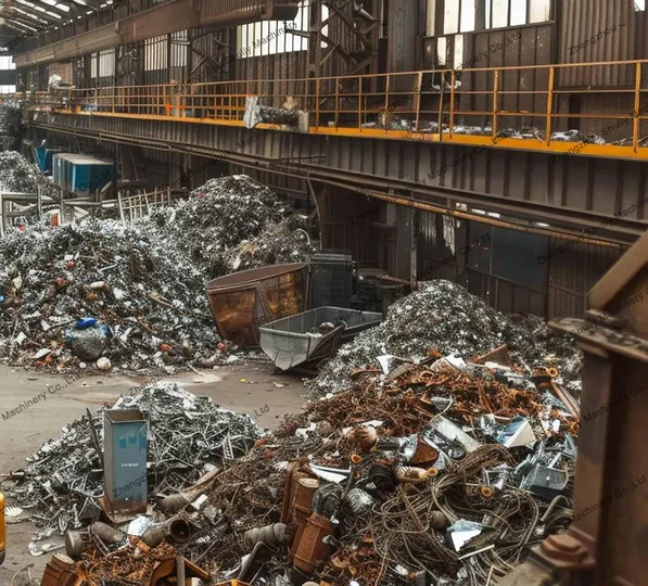 metal recycling plant