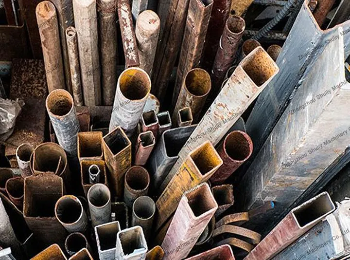 scrap steel section