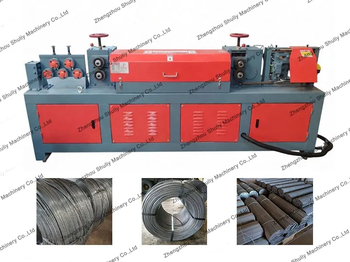 rebar straightening and cutting machine