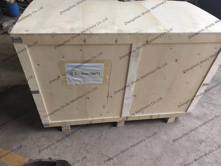 packing of the automatic bar bending machine