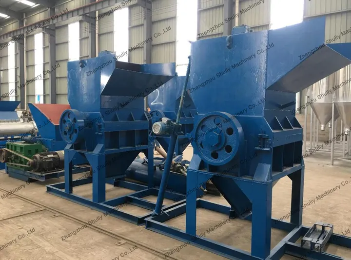 plastic scrap crusher machine