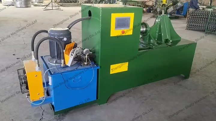 single flight spiral blade forming machine