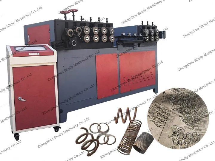 steel bar coiling machine