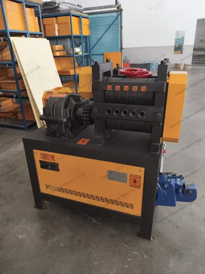 waste rebar traightening machine
