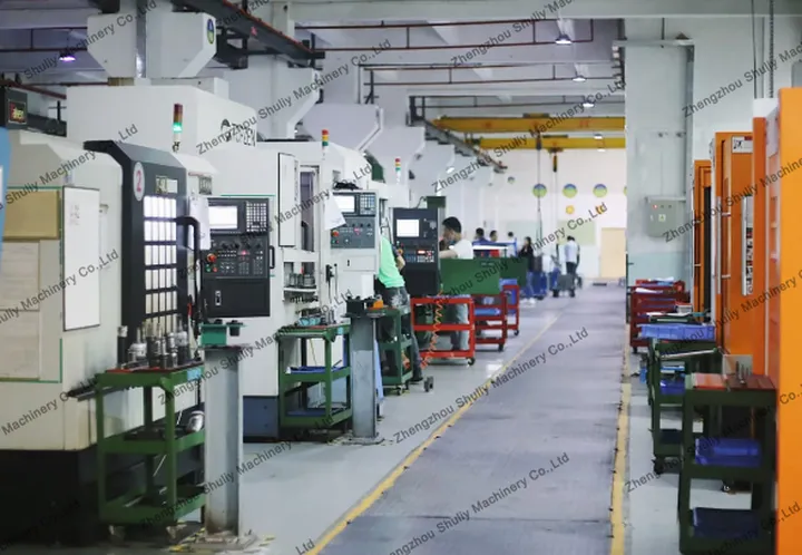 CNC machining workshop