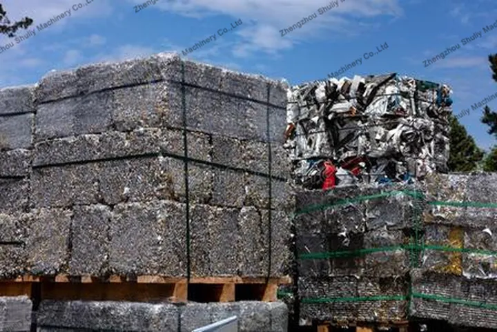 compacted metal bales