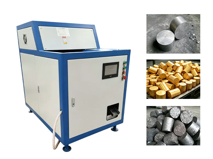 metal chip briquetting machine