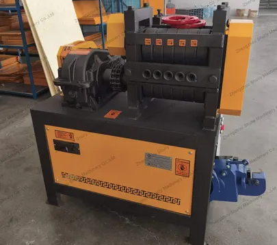 waste rebar straightening machine