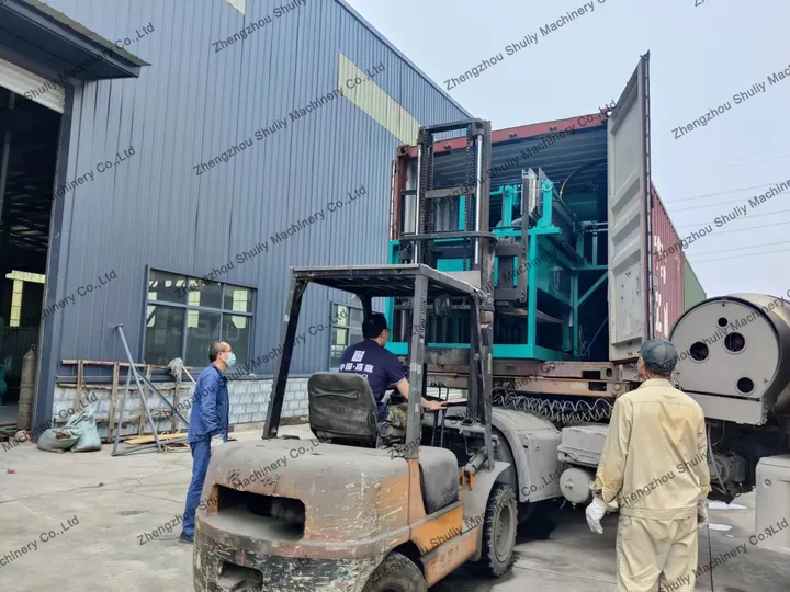 cost-effective paper tray machine exported to Senegal