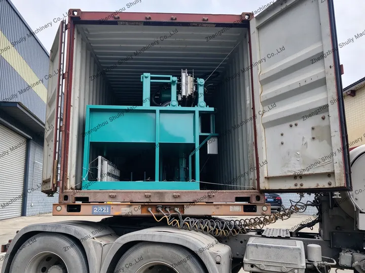 egg tray production machine loading