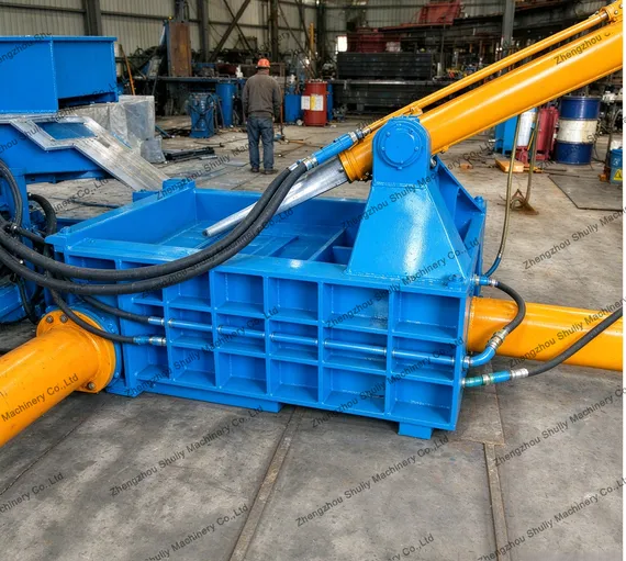 metal baler